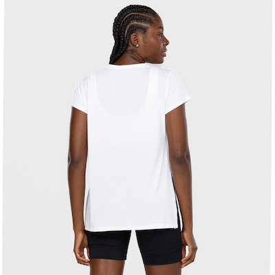 Camiseta Oxer Feminina Alongada Abertura Lateral - Foto 3
