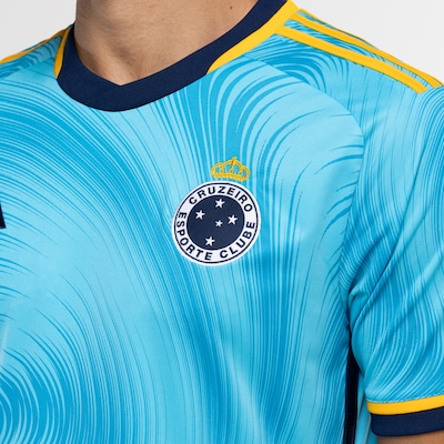 Camisa do Cruzeiro III 23 adidas Masculina Torcedor - Foto 5