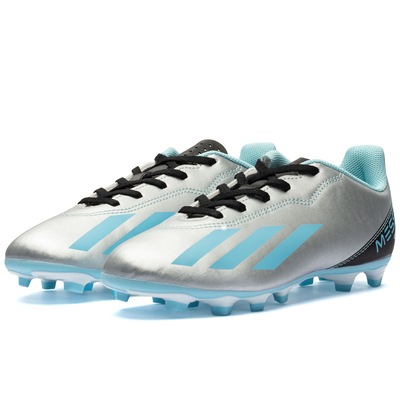 Chuteira do Messi Campo adidas X Crazyfast 4 - Infantil - Foto 2