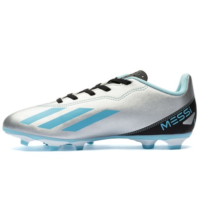Chuteira do Messi Campo adidas X Crazyfast 4 - Infantil - Foto 3