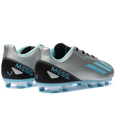 Chuteira do Messi Campo adidas X Crazyfast 4 - Infantil - Foto 4