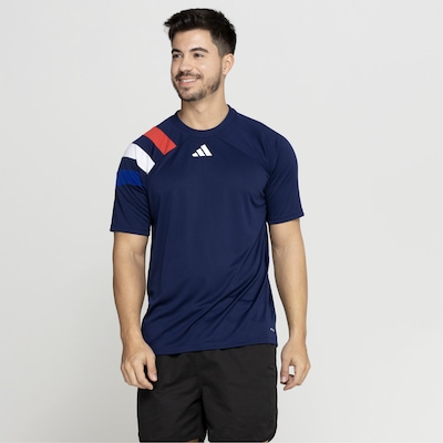 Camiseta adidas Fortore 23 - Masculina - Foto 4
