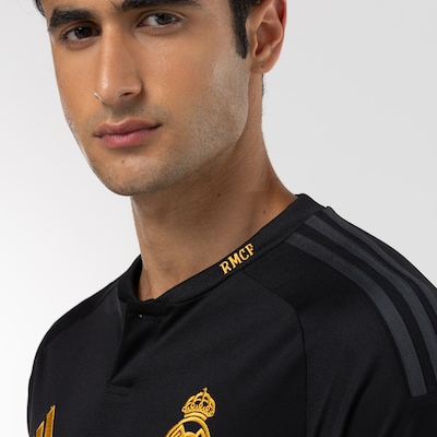 Camisa do Real Madrid III 23 adidas Masculina Torcedor - Foto 4
