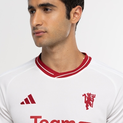 Camisa Manchester United III 23 Masculina adidas Torcedor - Foto 6