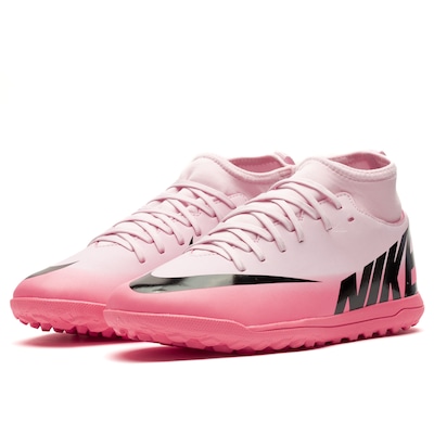 Chuteira Society Nike Mercurial Zoom Superfly 9 Club TF - Infantil - Foto 2