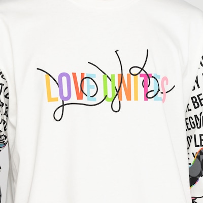 Camiseta adidas Manga Longa Pride - Foto 6