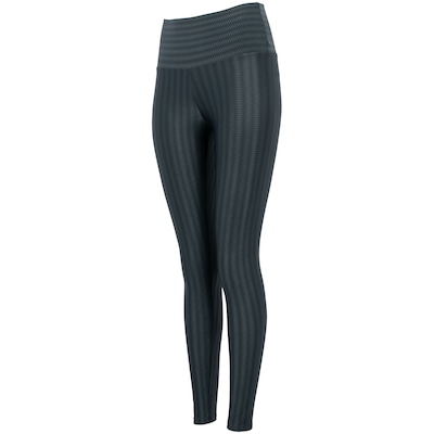 Calça Legging Feminina Oxer New Zig Média Compressão Cós Alto - Foto 2
