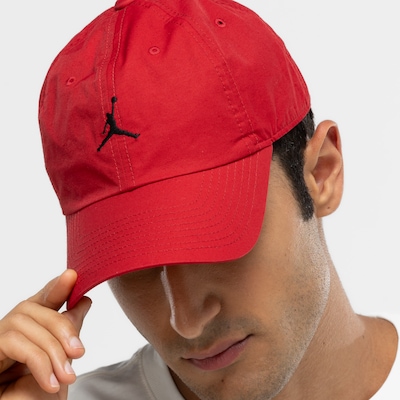 Boné Jordan Aba Curva Nike Strapback Jumpman Basquete Club Cap Us Cb - Adulto - Foto 5