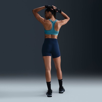 Top Fitness com Bojo Nike Média Sustentação Swoosh Sport - Foto 6