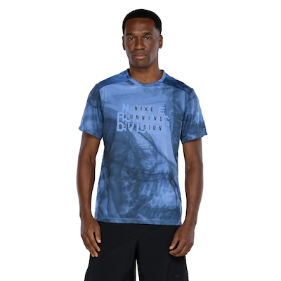 Camiseta Masculina Nike Manga Curta Dri-Fit Run Division Rise 365 SS - Foto 2