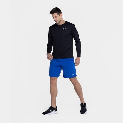 Camiseta Masculina Nike Manga Longa Dri-Fit Miler Top - Foto 4