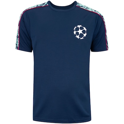 Camiseta Masculina UEFA Manga Curta UCL Class - Foto 1