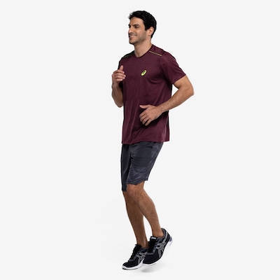 Camiseta Masculina ASICS Manga Curta Leve Mesh Anti Odor - Foto 4