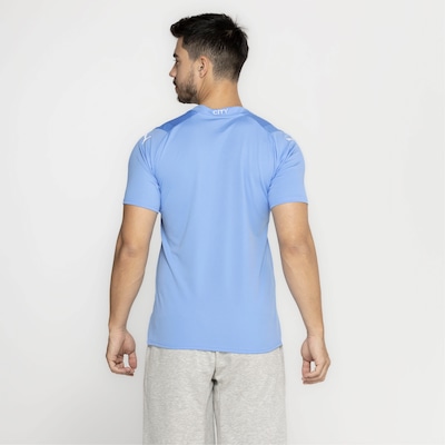 Camisa Manchester City I 23/24 Puma Torcedor - Masculina - Foto 3