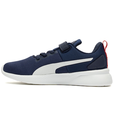 Tênis Puma Flyer Runner Mesh BDp - Júnior - Foto 3