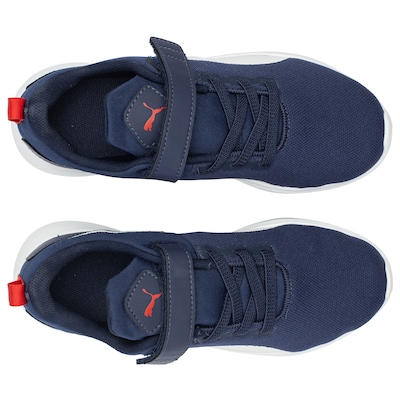 Tênis Puma Flyer Runner Mesh BDp - Júnior - Foto 5