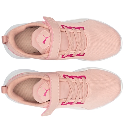 Tênis Infantil Puma Flyer Runner Mesh V Ps Bdp - Foto 5