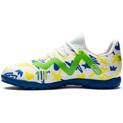 Chuteira Society Puma Future Play Neymar Jr - Infantil - Foto 3