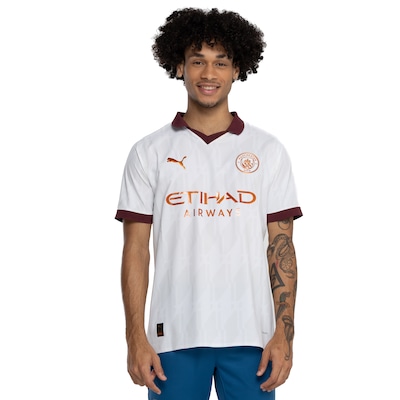 Camisa do Manchester City II 23 Puma Masculina Jogador - Foto 2