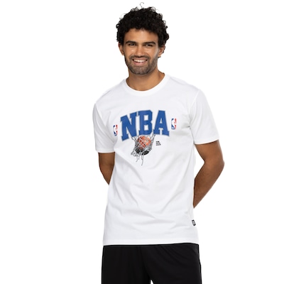 Camiseta Masculina NBA Manga Curta Hoop - Foto 2