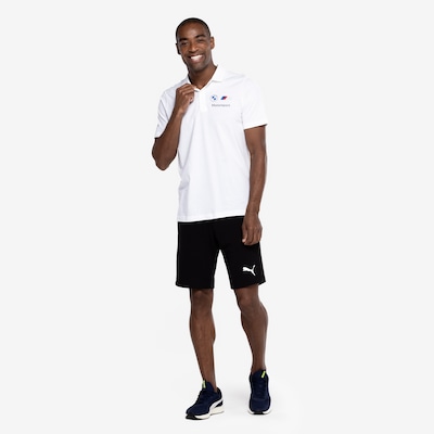 Camisa Polo Masculina Puma Manga Curta BMW MMS Essentials - Foto 4