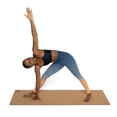 Tapete de Yoga Viva Zen CBB Cortiça Natural 183x61 cm - Foto 1