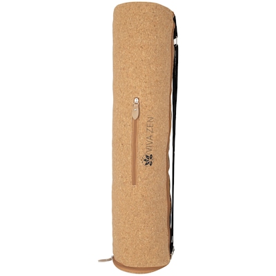 Bolsa de Yoga Viva Zen CBB Cortiça Natural 15x15x72 cm - Foto 3