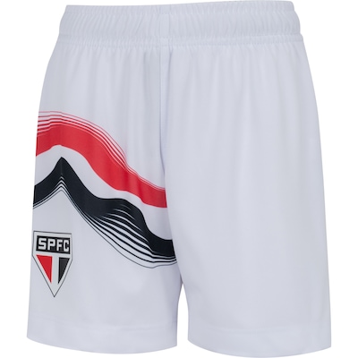 Kit de Uniforme Infantil do São Paulo Camisa e Calção - Foto 4