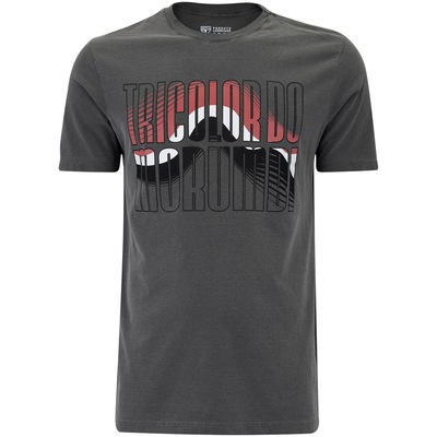 Camiseta do São Paulo Masculina Lavada Estádio - Foto 5