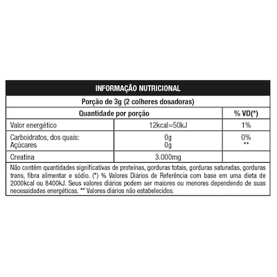 Creatina Nutrata UP Monohidratada - 300 g - Foto 2
