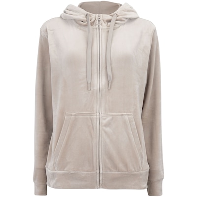 Jaqueta Feminina Oxer com Capuz Plush Cap Bex - Foto 2