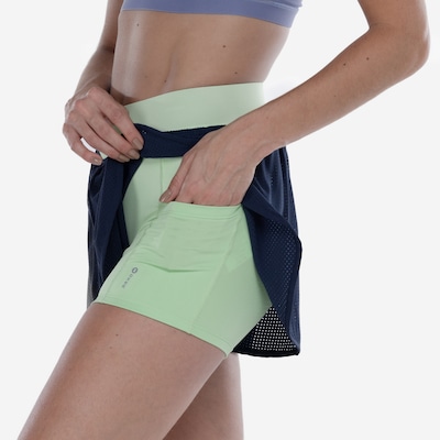 Short Feminino Oxer Duplo Laser Cut com Bermuda Interna - Foto 6