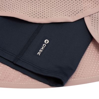 Short Feminino Oxer Duplo Laser Cut com Bermuda Interna - Foto 3