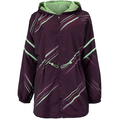Jaqueta Feminina Oxer com Capuz Vivo Print Cap - Foto 1