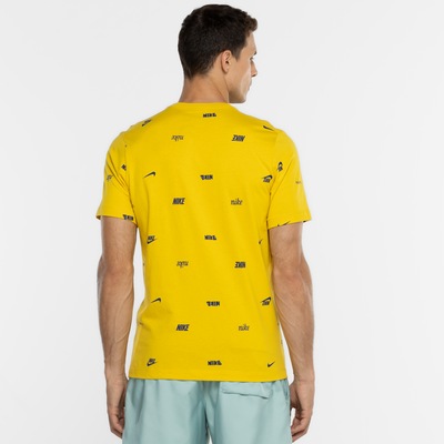Camiseta Masculina Nike Sportswear Tee Club Aop - Foto 3