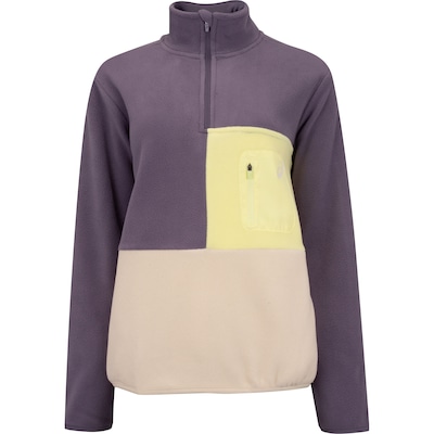Blusão Feminino ASICS Meio Zíper Casual - Foto 2