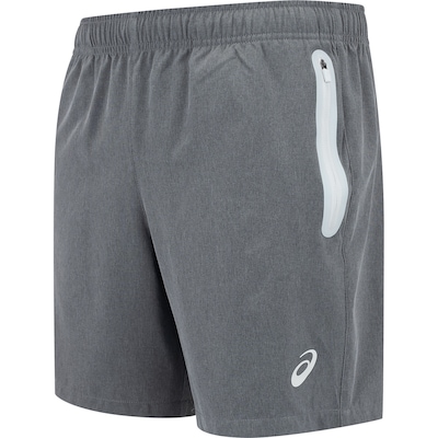 Bermuda Masculina ASICS 7 Mescla Plano Bermuda Masculina ASICS 7 Mescla Plano