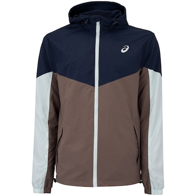 Jaqueta Masculina ASICS com Capuz Recortes - Foto 1