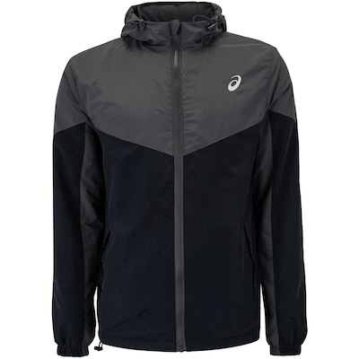 Jaqueta Masculina ASICS com Capuz Recortes - Foto 1