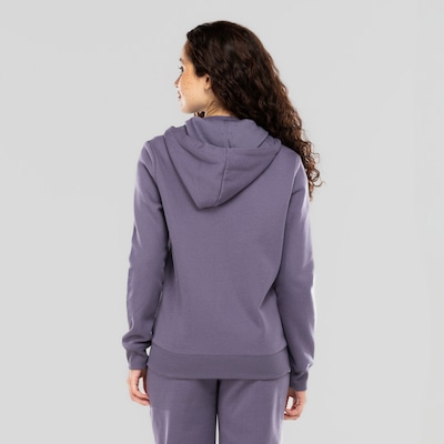 Jaqueta de Moletom Feminina ASICS com Capuz Canguru Fleece - Foto 3