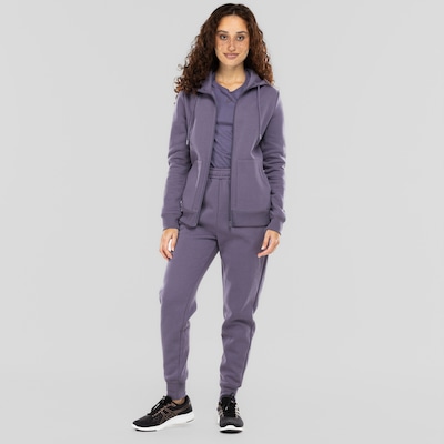 Jaqueta de Moletom Feminina ASICS com Capuz Canguru Fleece - Foto 4