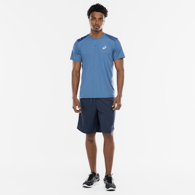 Bermuda Masculina ASICS Malha Recorte Lateral - Foto 5