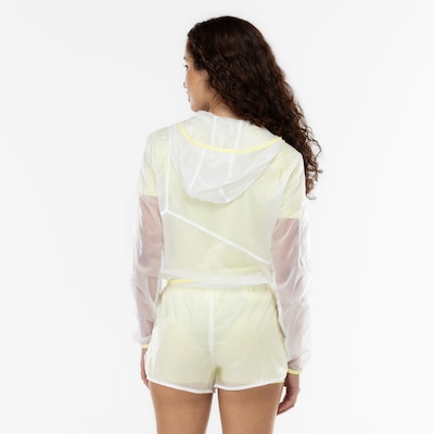 Blusão Feminino ASICS com Capuz Leve Assimétrica - Foto 4