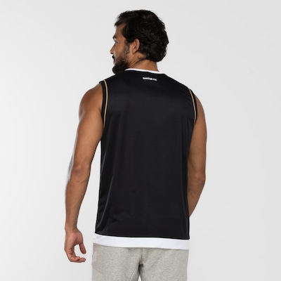 Camiseta Regata do Santos Masculina Braziline Division - Foto 3