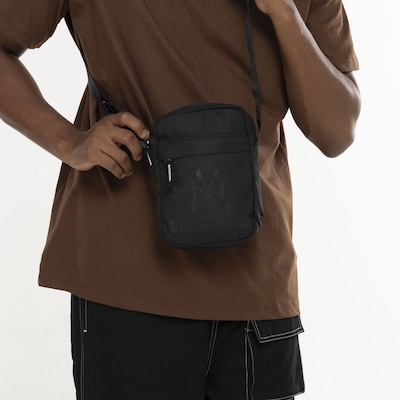Shoulder Bag New York Yankees New Era Side Logo Preto - Foto 3