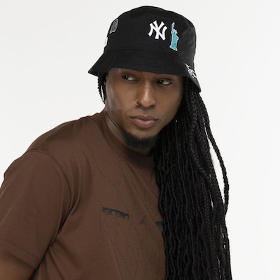 Chapéu New York Yankees Bucket New Era Core City Icons - Foto 5