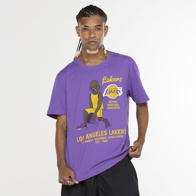 Camiseta Los Angeles Lakers New Era NBA Building - Foto 2