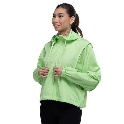 Jaqueta Feminina Oxer com Capuz Mochy Repelente à Água Packable - Foto 2