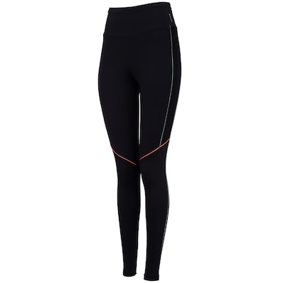 Calça Legging Feminina Oxer Textura New Média Compressão Cós Médio - Foto 1