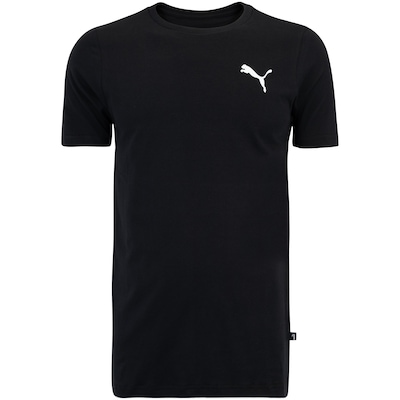 Camiseta Masculina Puma Manga Curta Essentials Small Cat Logo - Foto 4
